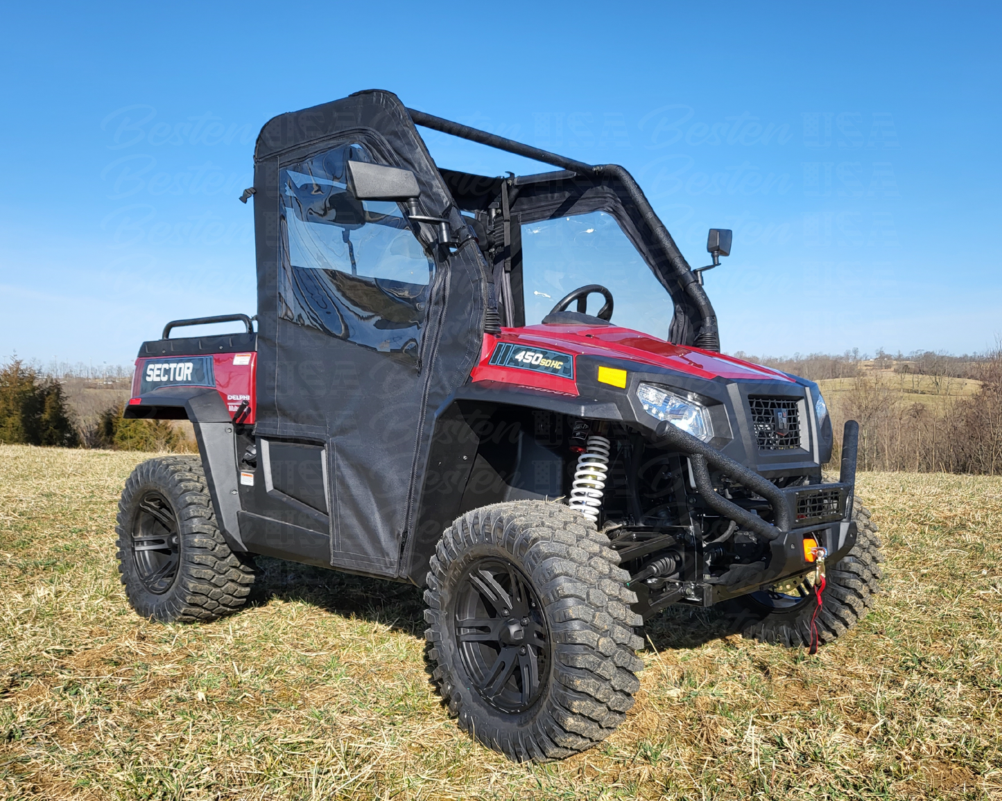 HISUN Sector 450/500/E1 – Door/Rear Window Combo