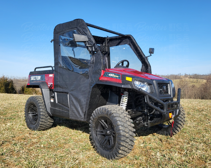 HISUN Sector 450/500/E1 – Door/Rear Window Combo