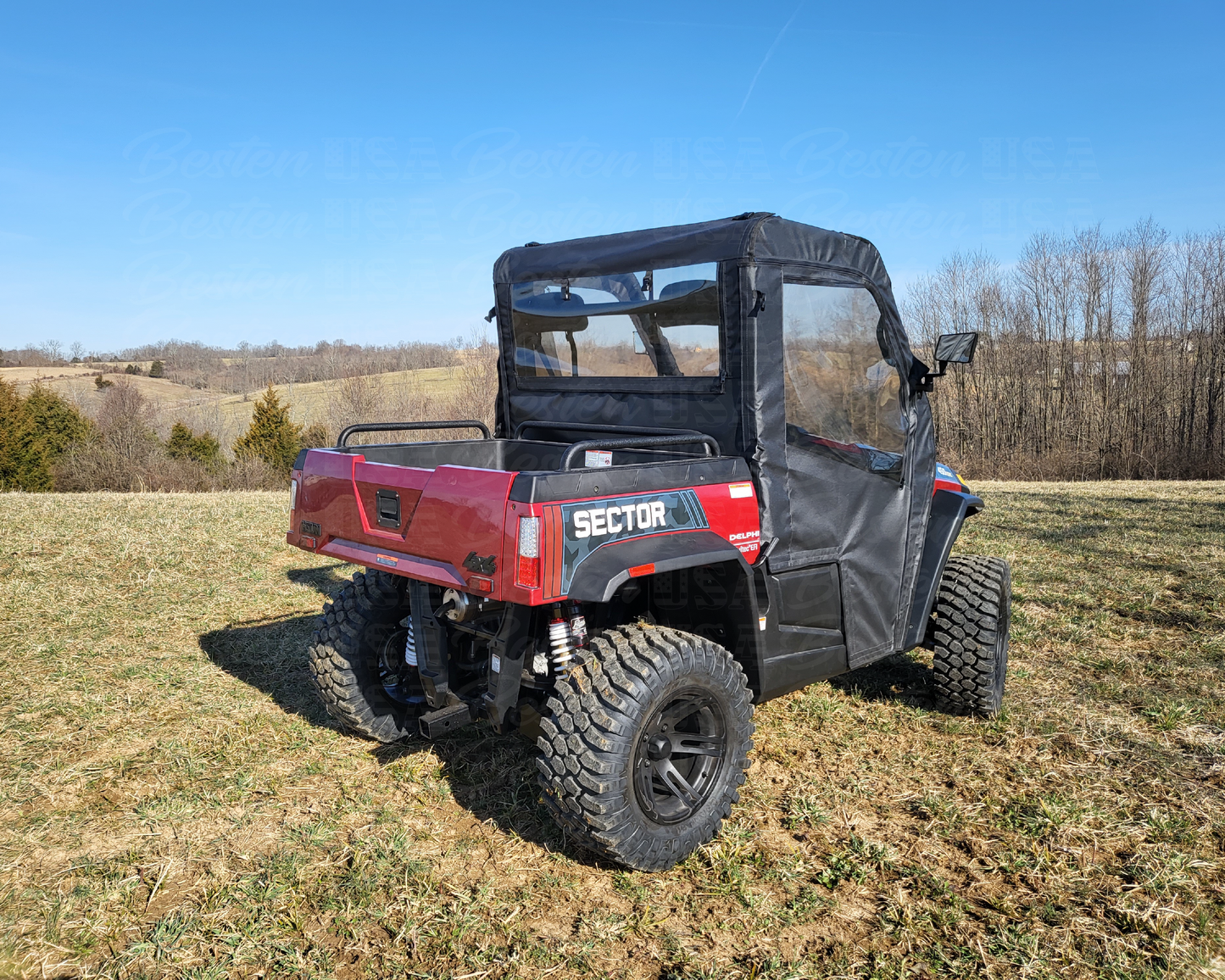HISUN Sector 450/500/E1 – Door/Rear Window Combo