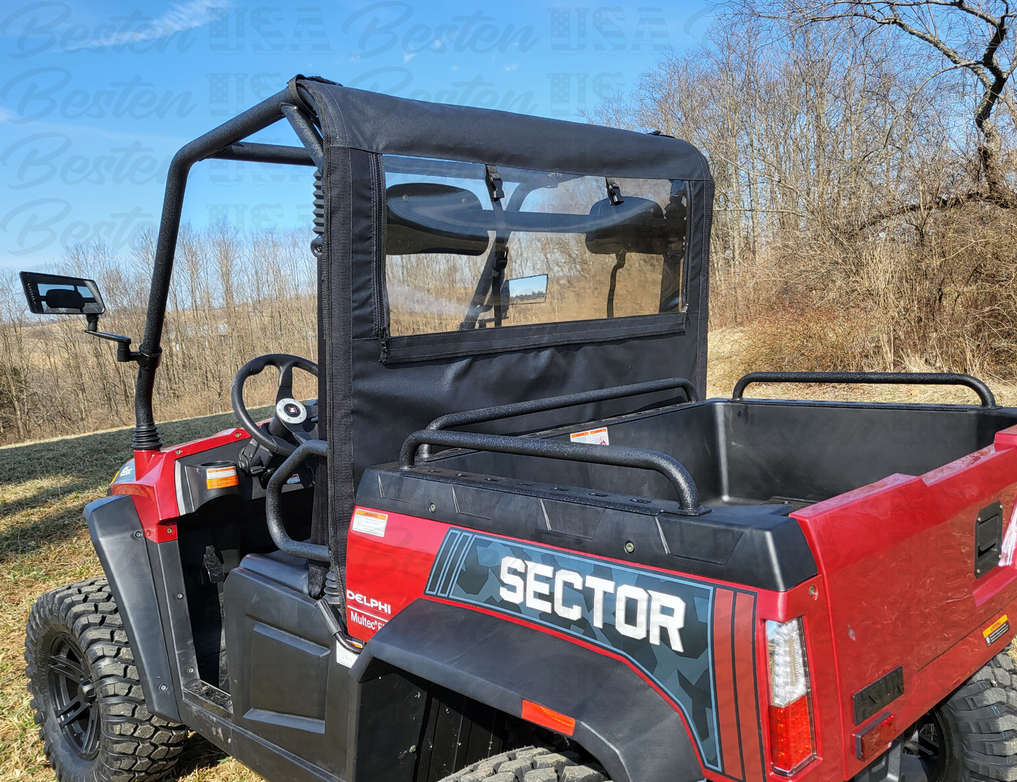 HISUN Sector 450/500/E1 Models - Soft Back Panel