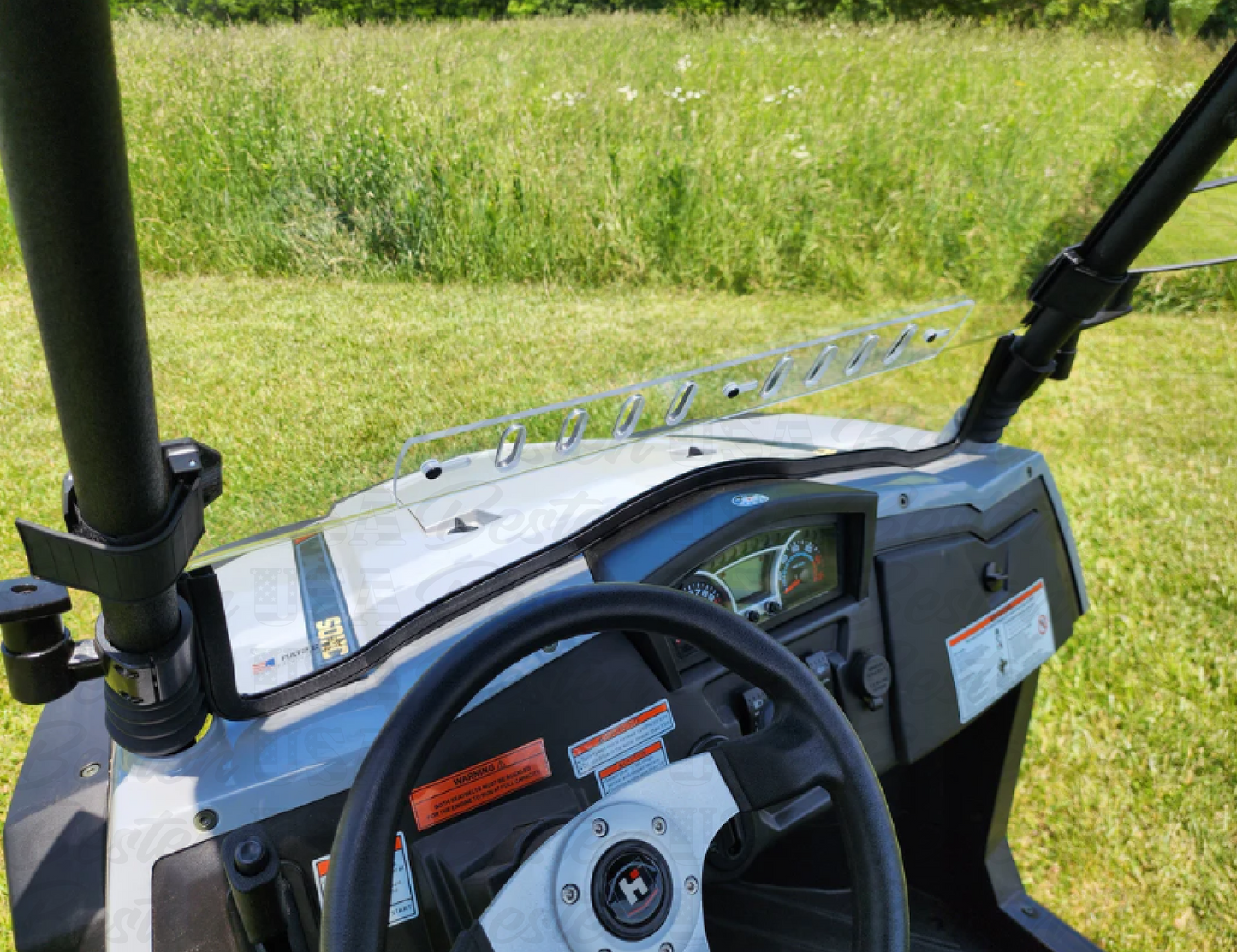 HISUN Sector 250 - 1 Pc Windshield with Vent and Hard Coat Options