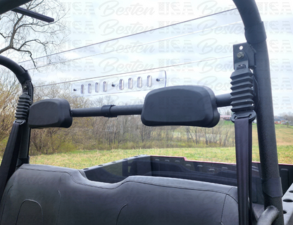HISUN Sector 1000 Crew - 1 Pc Lexan Back Panel w/Vent Option